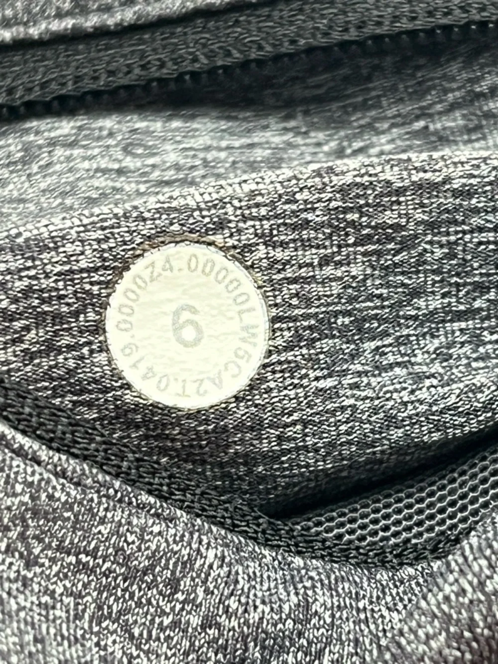 Lululemon Speed Up Tight Legging Heathered Black Grey Gray W5CA2T‎ Womens 6